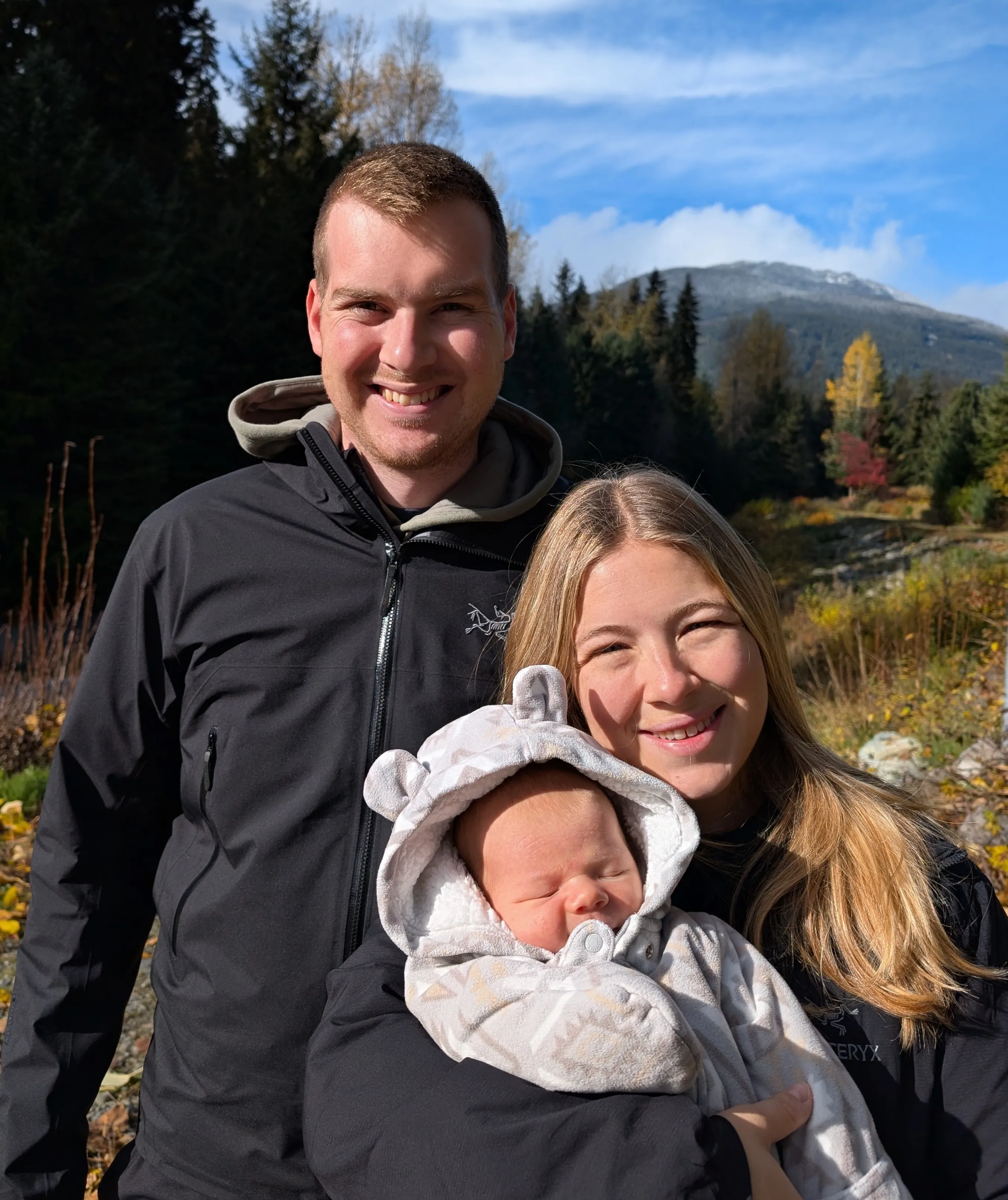 Andrew Flitton with his family